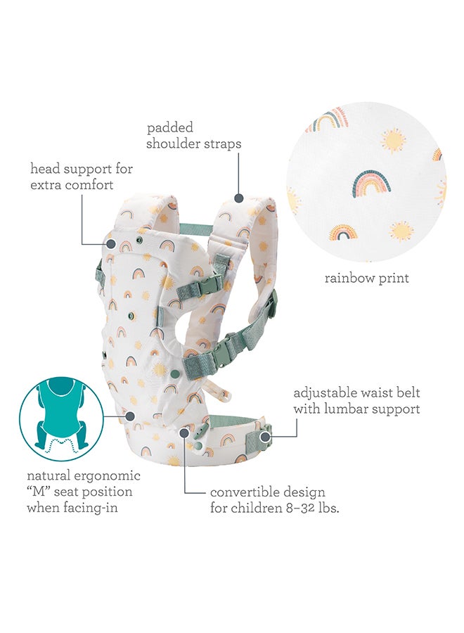 4-In-1 Flip Convertible Baby Carrier