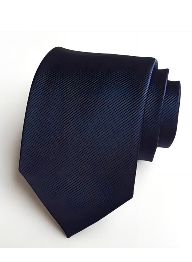 6 PCS Men's Premium Tie Gift Box Tie Pocket Square Fashionable Stylish Tie Clip Cufflinks Set