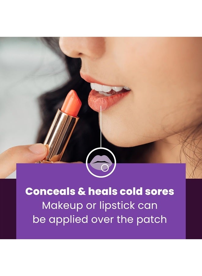 Discreet Cold Sore Healing Patch Twin Pack To Protect And Conceal Cold Sores 30 Patches