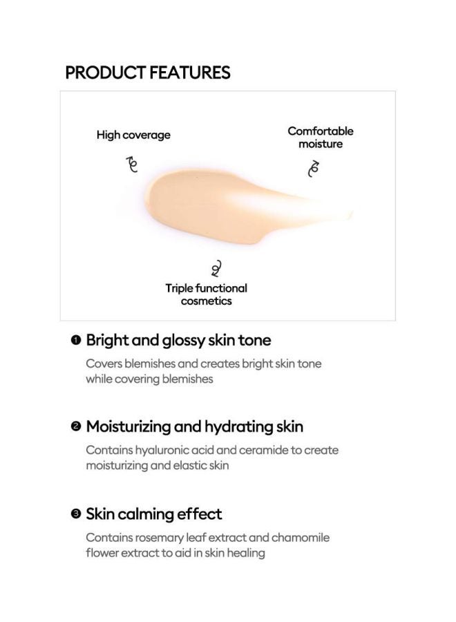 M Perfect Cover BB Cream With SPF 42 PA+++ No.23 Natural Beige