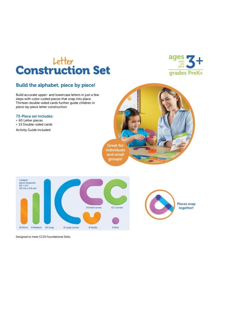 Letter Construction Activity Set