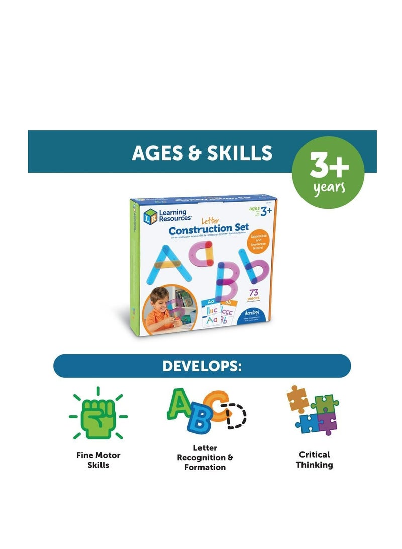 Letter Construction Activity Set