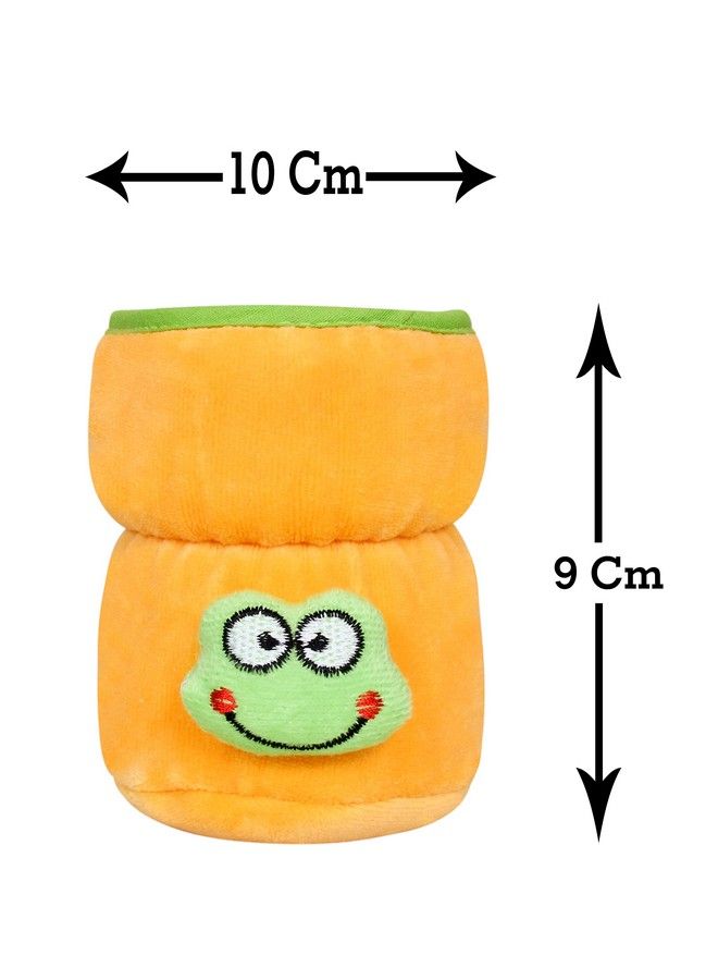 Bottle Cover For Philips Avent Wide Neck Feeders Soft Plush Stretchable Baby Feeding Bottle Cover With Easy To Hold Strap (Royal Blue & Yellow Wide Neck 125Ml 4Oz)