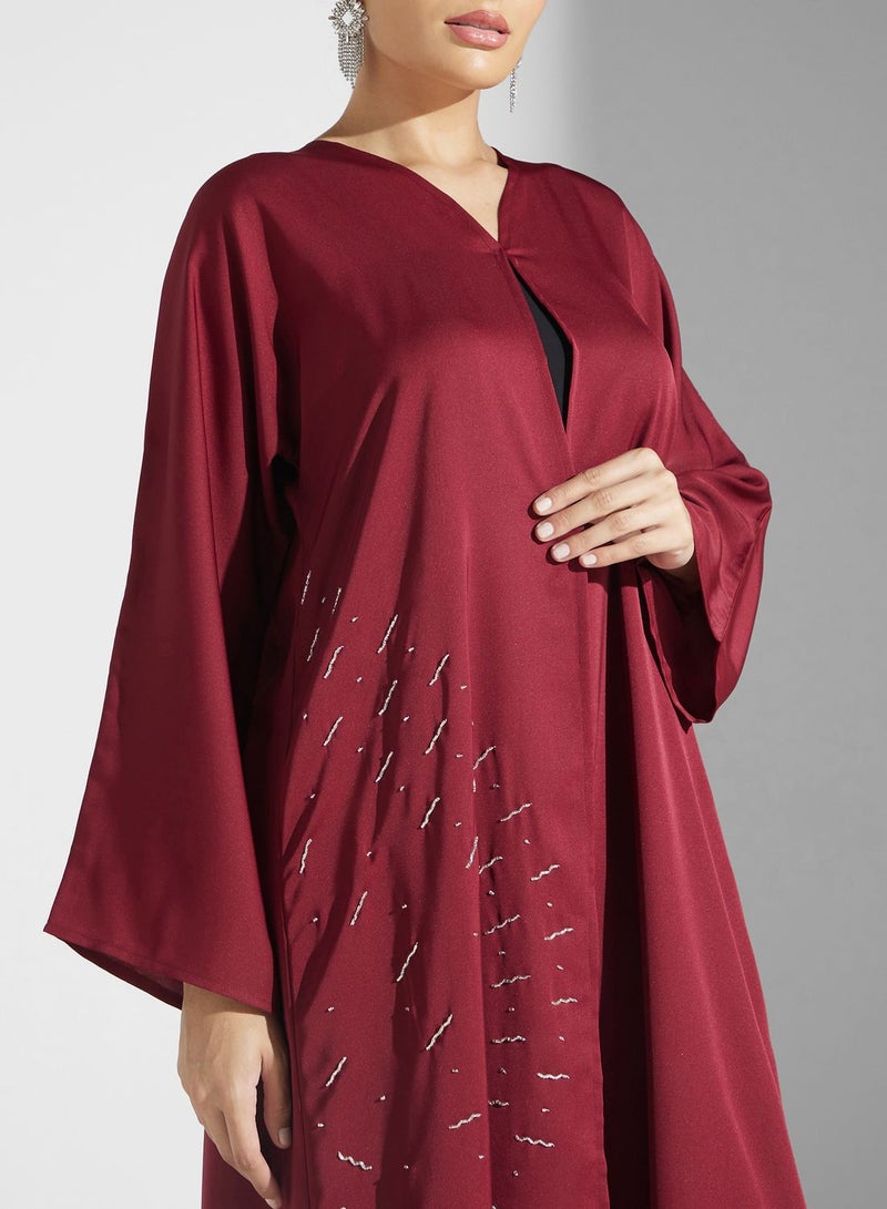 Embellished Detail Abaya