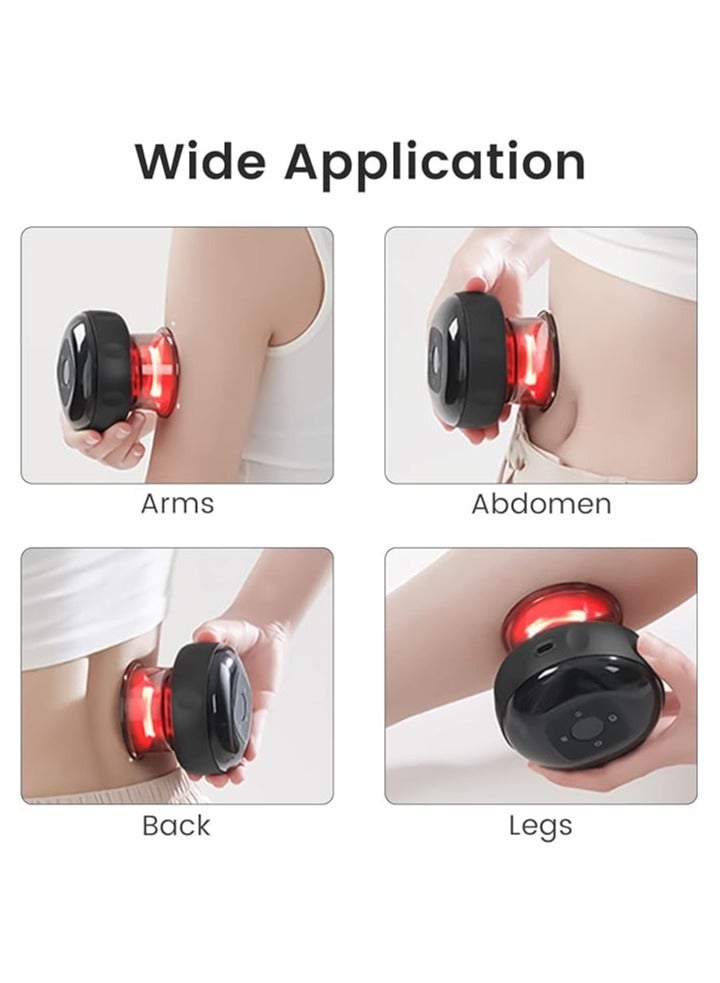 Modern Healing: Black Electric Cupping Therapy Massager