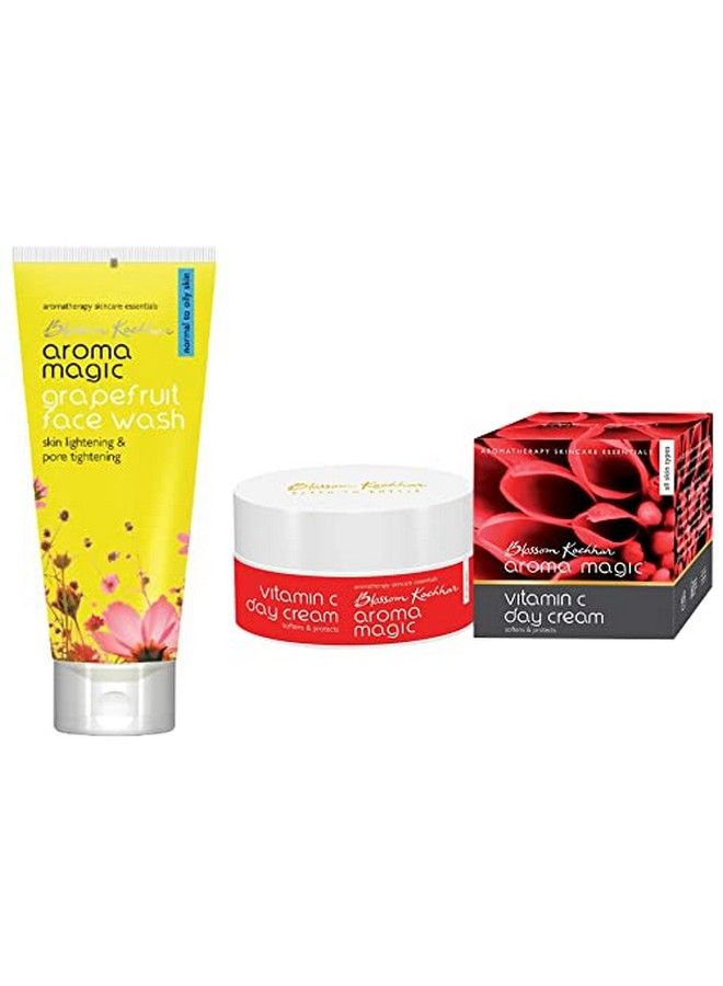 Face Sh 100 Ml (Grapefruit) And Vitamin C Day Cream 50G