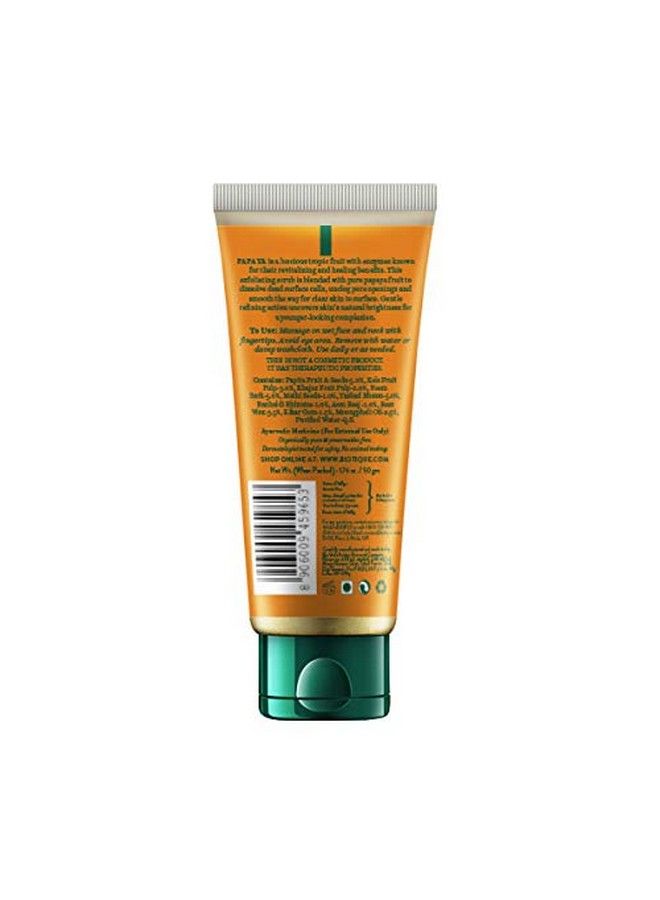 Bio Papaya Revitalizing Tan Removal Scrub 50G And Bio Berberry Hydrating Cleanser For All Skin Types 120Ml (Pack Of 2)