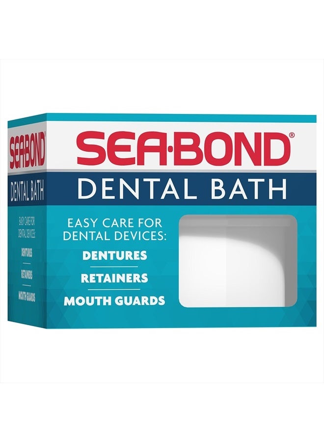 Sea Bond Denture Bath, Colors May Vary