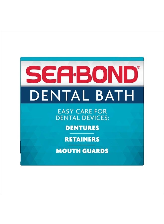 Sea Bond Denture Bath, Colors May Vary