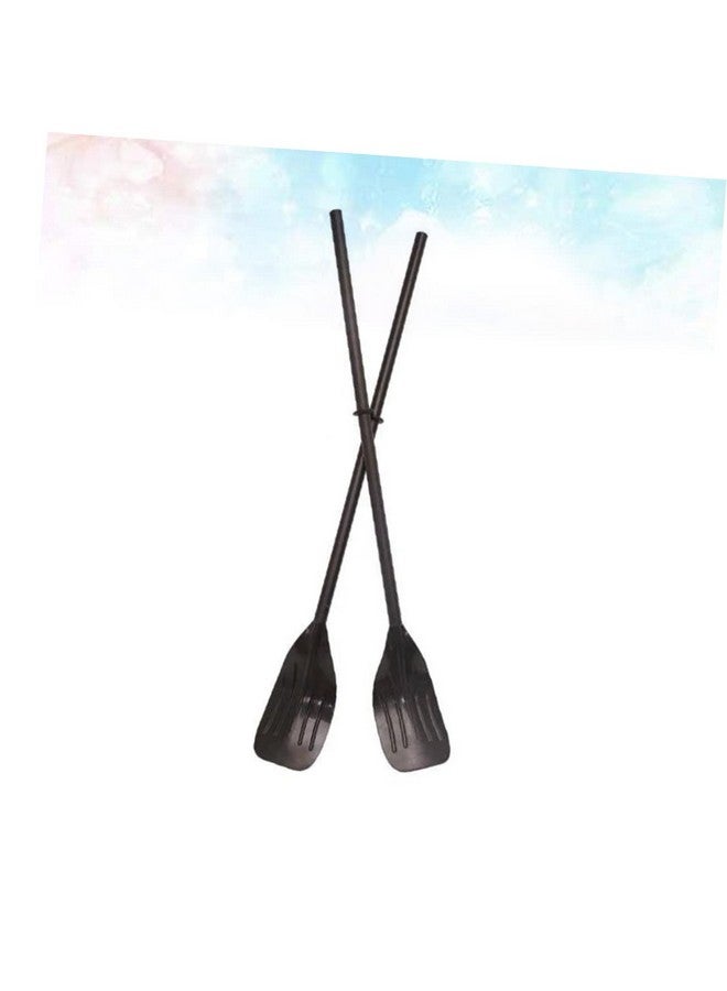 1 Pair Plastic Oars Accessories For Float Boat Oars Canoe Paddle Black French Inflatable Rowing Boat Accessories Boat Oars Row Boat Oars