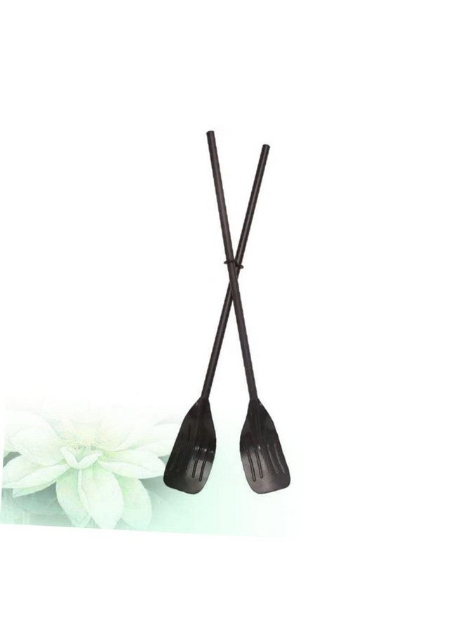 1 Pair Plastic Oars Accessories For Float Boat Oars Canoe Paddle Black French Inflatable Rowing Boat Accessories Boat Oars Row Boat Oars