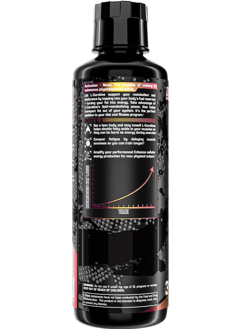 L-CARNITINE 3000 LIQUID PASSIONFRUIT GUAVA 465ML 31 SERVINGS