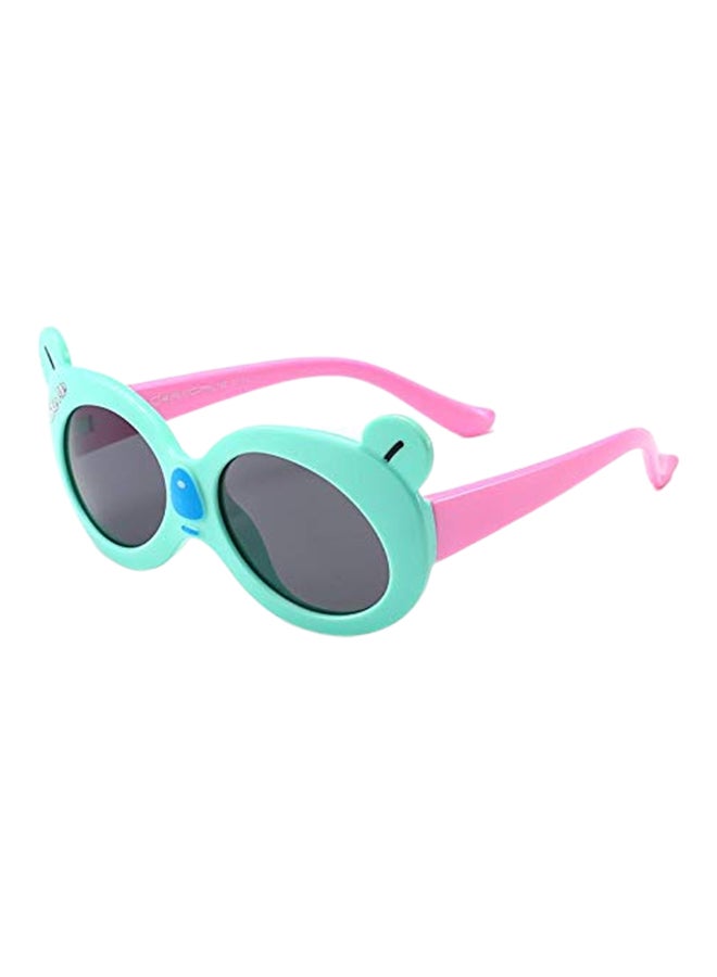 Kids' UV400 Polarized Kids Safety Oval Sunglasses