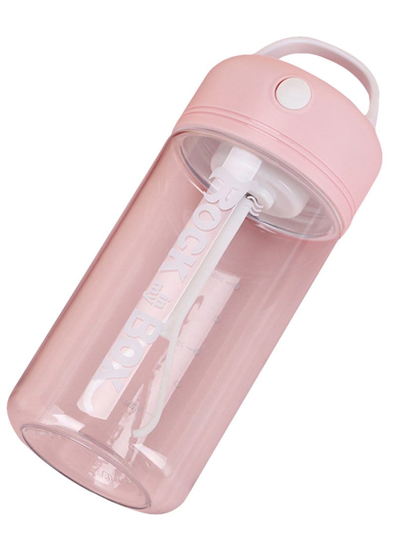 Electric Protein Shaker Bottle Pink/White