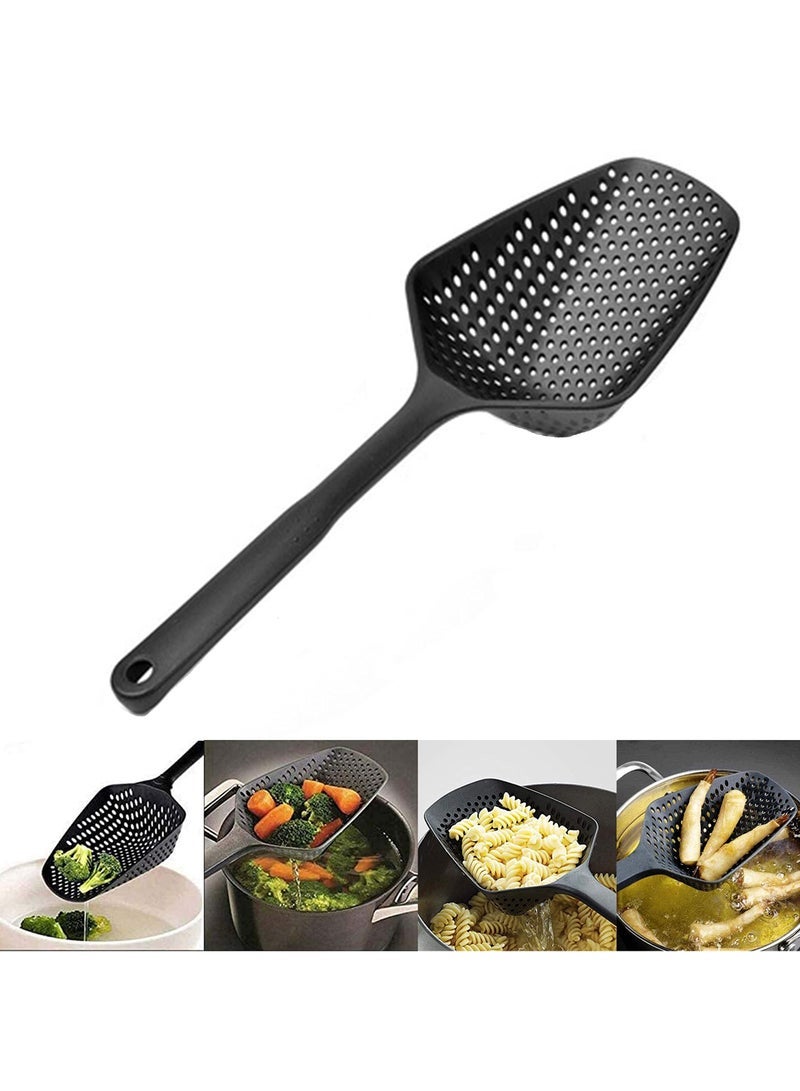 Strainer Scoop Skimmer Spoon with Long Handle for Water Leaking Cooking Baking Supplies Drain Shovel Strainers Shovels Ice