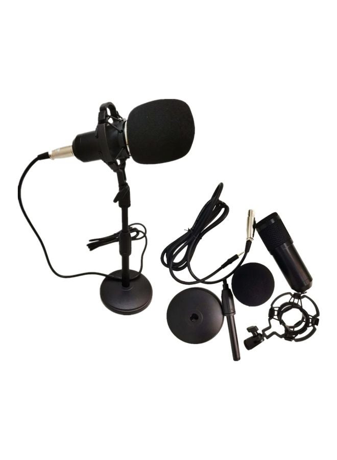 6-Piece BM-800 Condenser Studio Microphone Kit I5568B-A Black