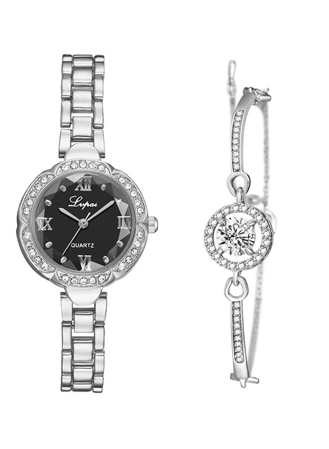 Women's Alloy Analog Watch Set P889-H