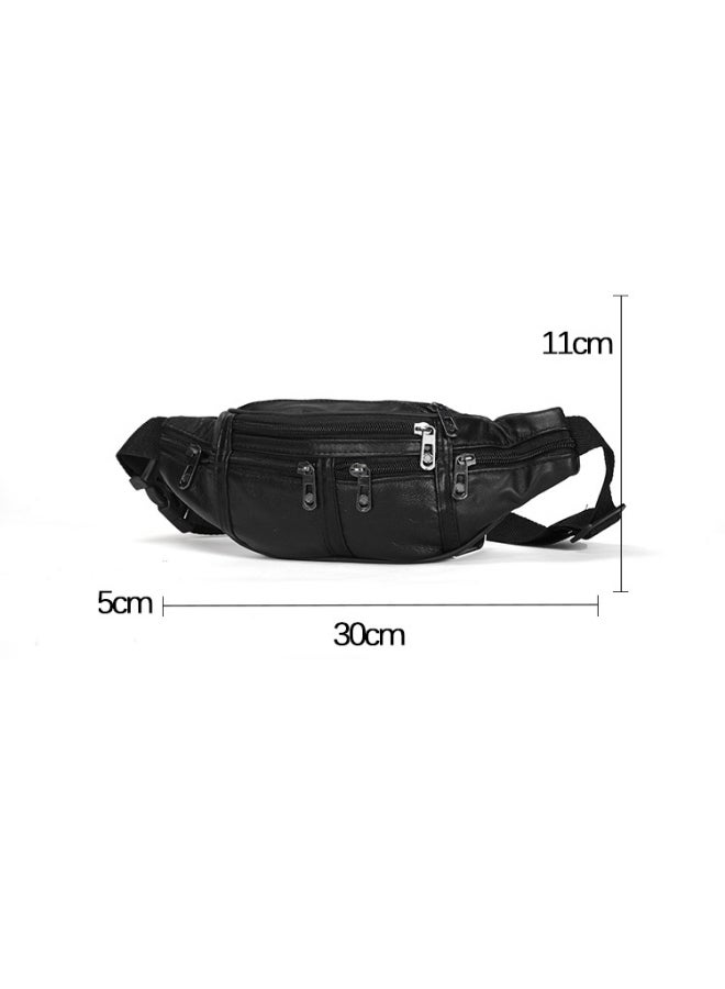 Solid Waistpack Bag Black