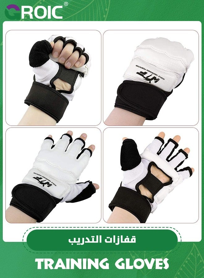 Punch Bag Training Gloves, MMA Grappling Gloves Taekwondo Karate Gloves Boxing Gloves MMA Gloves for Sparring Martial Arts Boxing Training