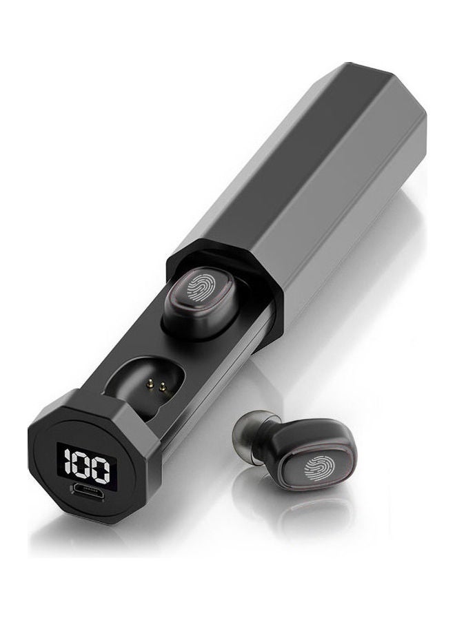 TWS-03 Bluetooth 5.0 Wireless Smart Touch Earphones Black