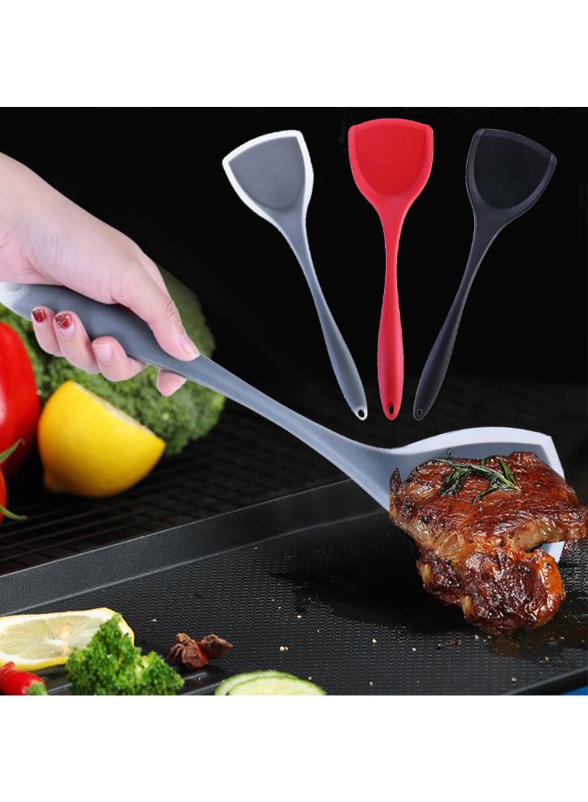 Heat-Resistant Silicone Spatula Grey 35 x 2 x 11cm