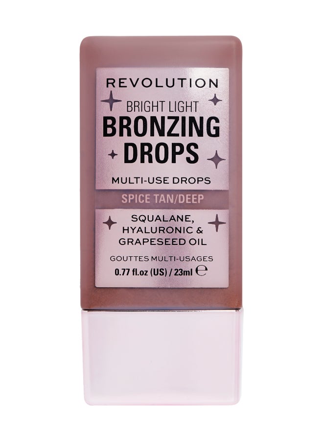 Bright Light Bronzing Drops Deep Bronze Summer Spice