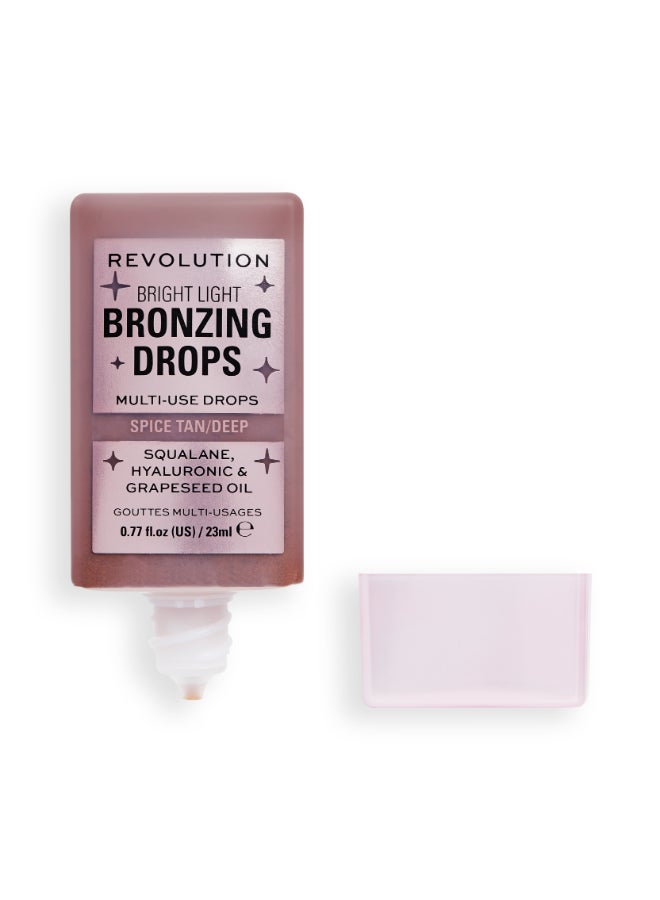 Bright Light Bronzing Drops Deep Bronze Summer Spice