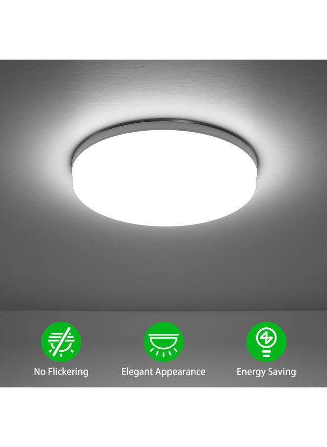 LED Round Ceiling Light 24W White