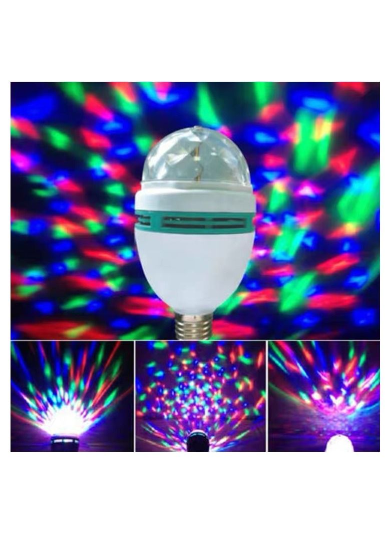 Rotating atmosphere colored lights party stage lighting