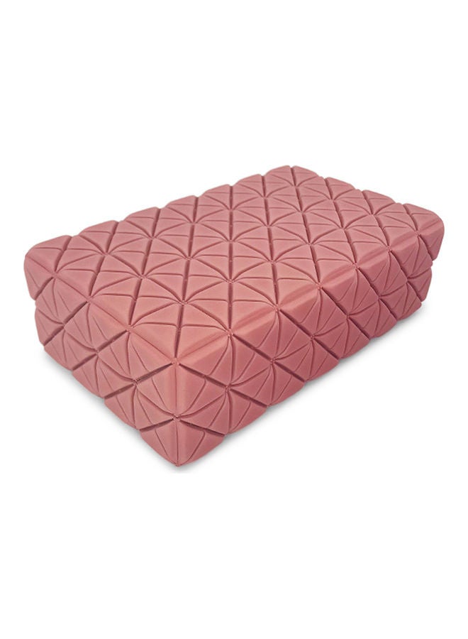 Yoga Exercise Block Dark Pink