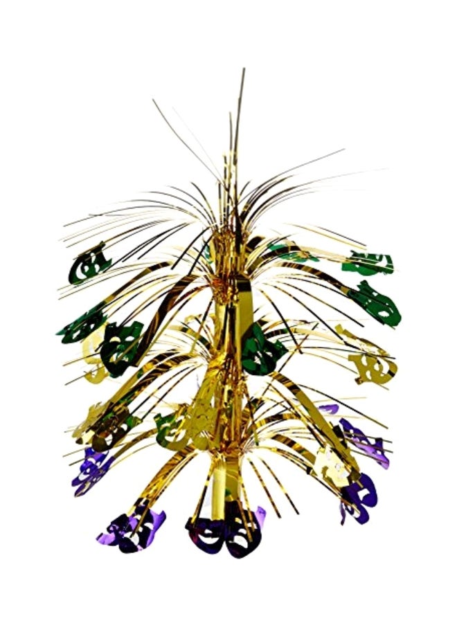 Mardi Gras Cascade Centerpiece 18inch