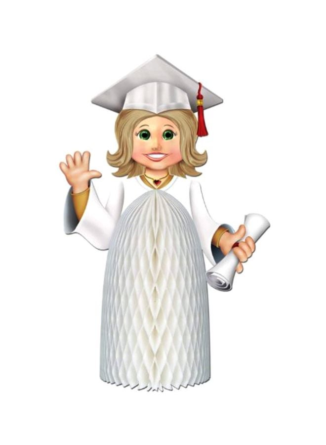 Graduate Girl Shaped Centerpiece 50550 11inch