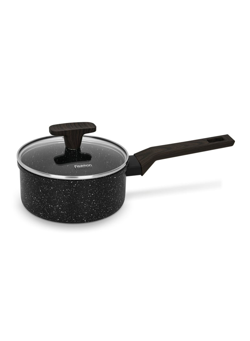 Saucepan 16x7.6cm/1.4LTR Aluminum with Induction Bottom