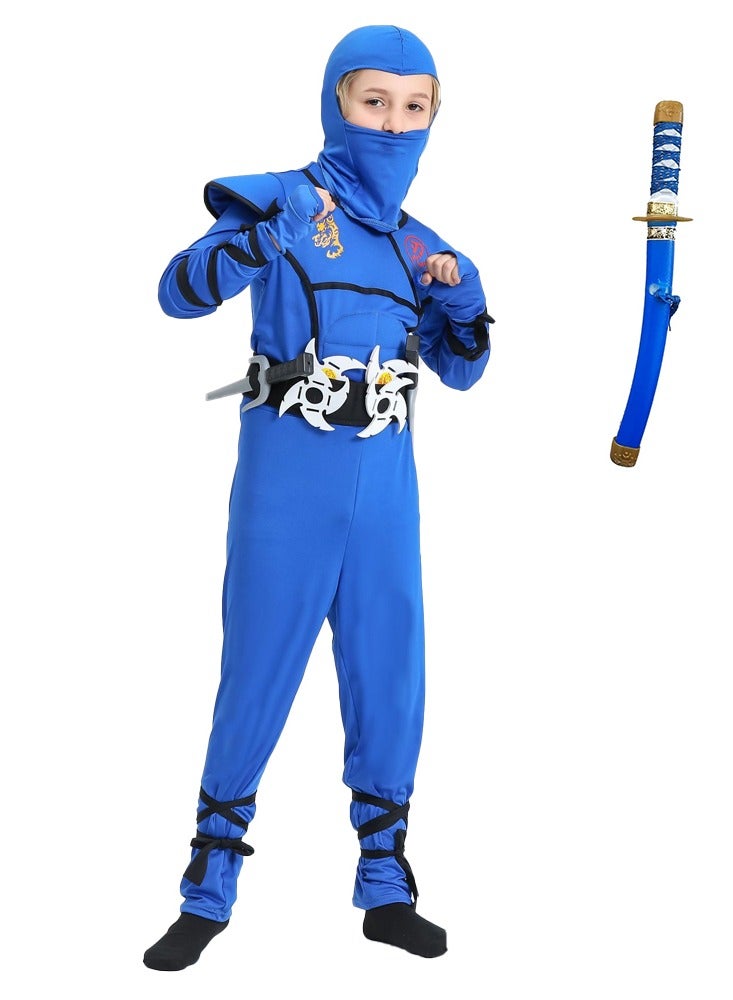 Creations Ninja Costume for Kids, Deluxe Ninja Costume for Boys  Dress Up