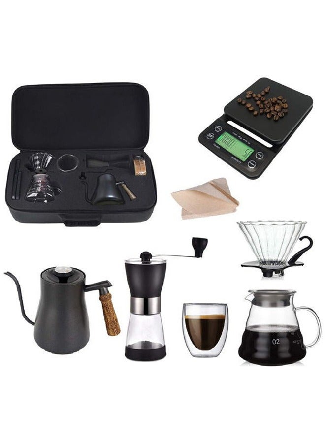 Drip Coffee Maker Set TS01,Black