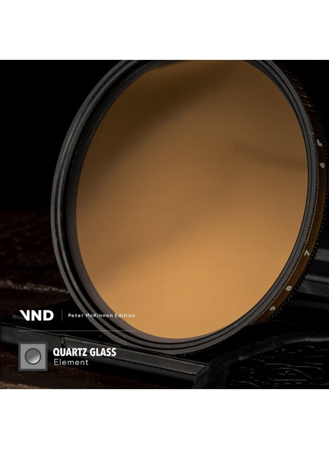 Peter Mckinnon VND 2-5 Stop Filter Black/Gold