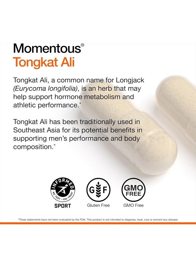 Tongkat Ali - Natural Performance Supplement for Health and Wellness - Hormone, Energy, & Mood Support - Rainforest Derived Tongkat Ali Root Extract Powder (30 Servings)