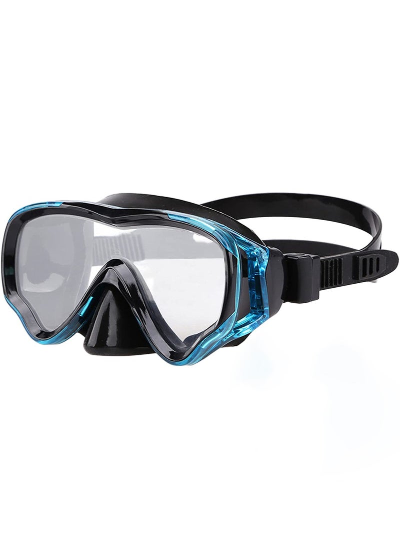 Kids Snorkel Gear Diving Mask Anti-Fog and Anti-Leak Swimming Goggles Snorkeling Glasses Waterproof Durable Tempered Glass Mask for Children 5 - 12 Age