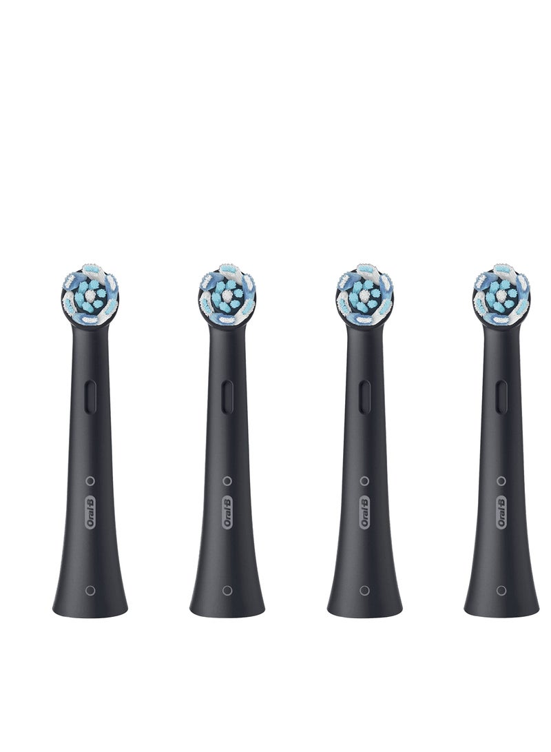 iO Ultimate Clean Electric Toothbrush Replacement With Head Twisted & Angled Bristles Pack of 4