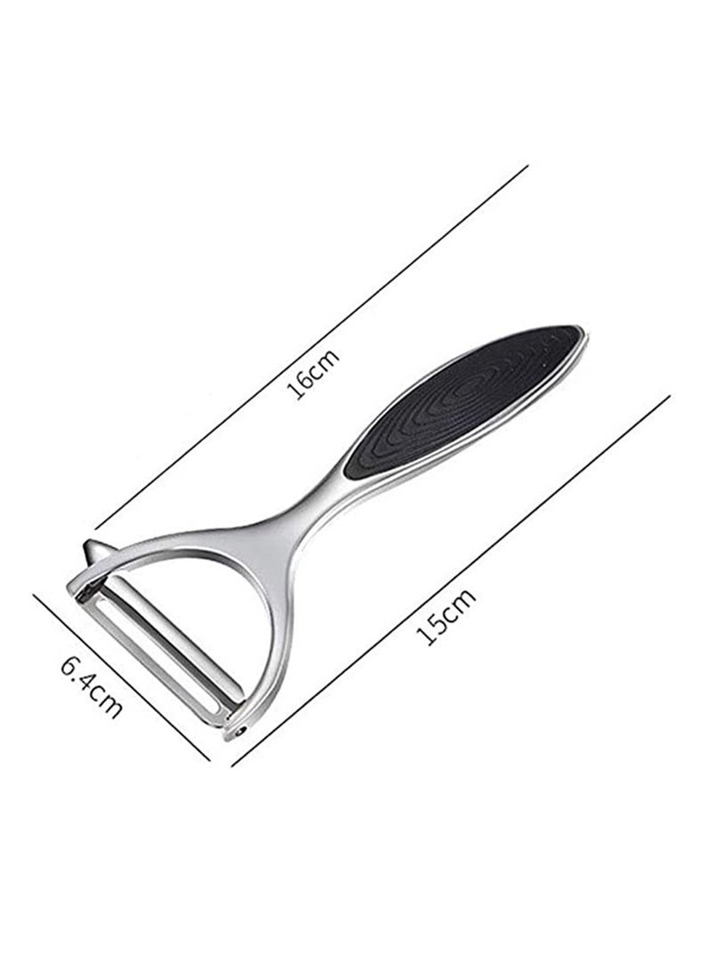 Fruit Peeler for Kitchen Premium Stainless Steel Y Shape Swivel Peelers for Veggie, Potatoes, Carrot, Fruit, with Ergonomic Non-Slip Handle, Good Grip & Durable Premium