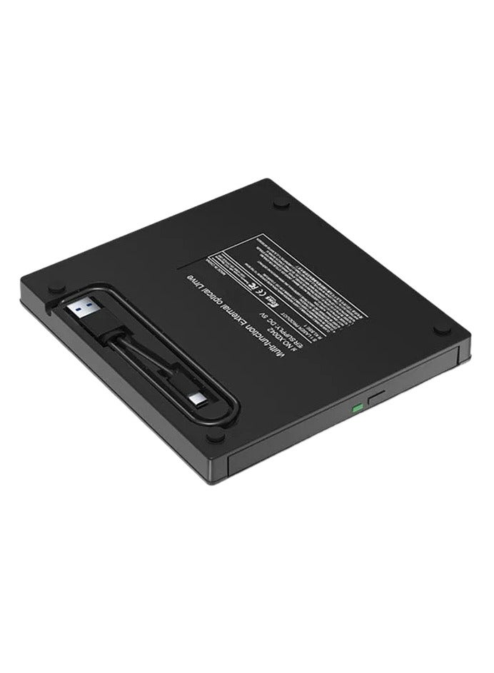7-in-1 USB 3.0 Type C External CD DVD RW Optical Drive DVD Player Burner Reader Multi-Function Drive For Windows Mac PC Laptop