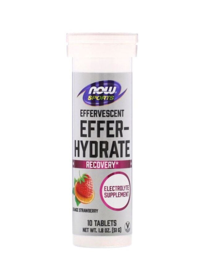 Effervescent Effer-Hydrate Dietary Supplement - 10 Tablets