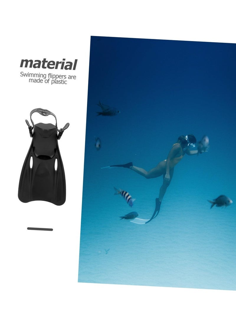Fins Kids, 1 Pair Youth Flippers for Swimming,Training and Snorkeling Beginners, Flippers Swim Swimming Shoes Swimming Supply Snorkeling Fins, Size Suitable for Girls and Boys (L, 39-43)