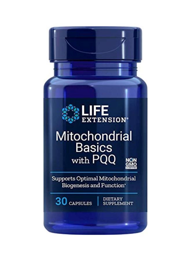 Mitochondrial Basics With PQQ Dietary Supplement - 30 Capsules