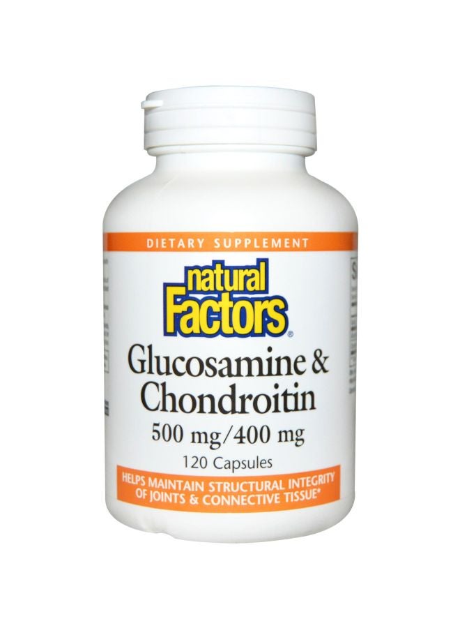 Glucosamine And Chondroitin Dietary Supplement - 120 Capsules