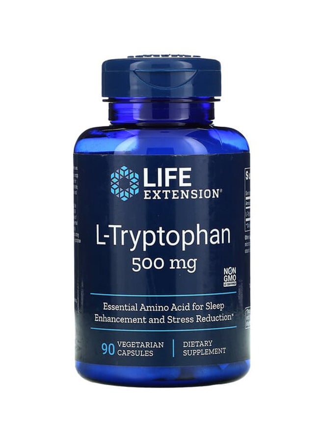 Amino Acid L-Tryptophan - 90 Vegetarian Capsules