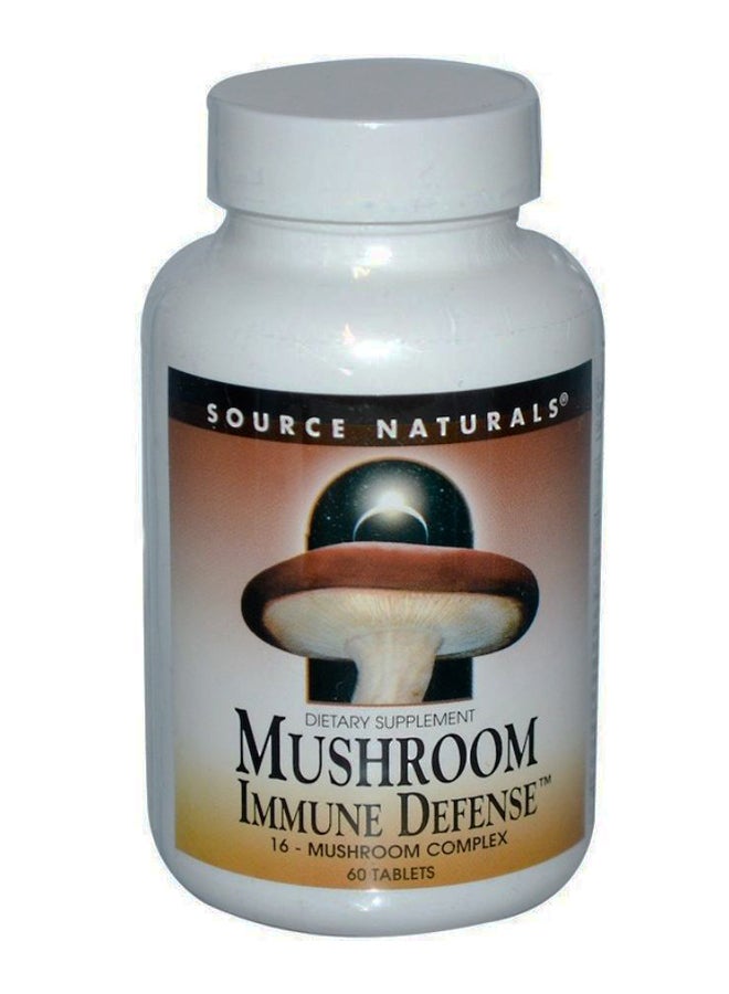 Mushroom Immune Defense - 60 Tablets