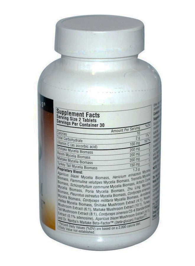 Mushroom Immune Defense - 60 Tablets