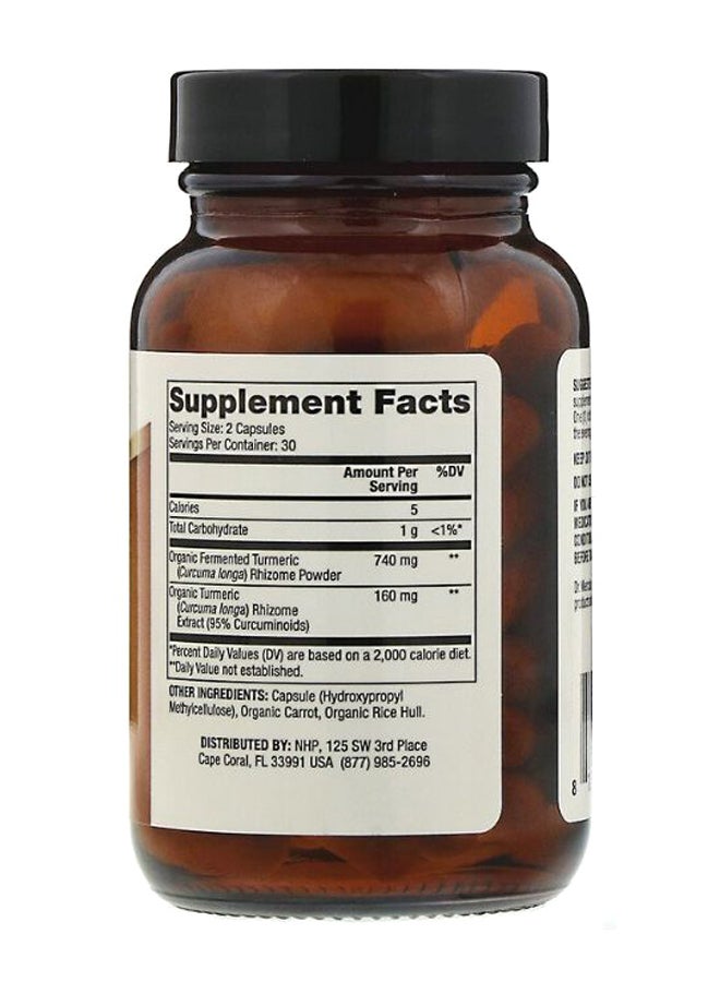 Fermented Turmeric - 60 Capsules