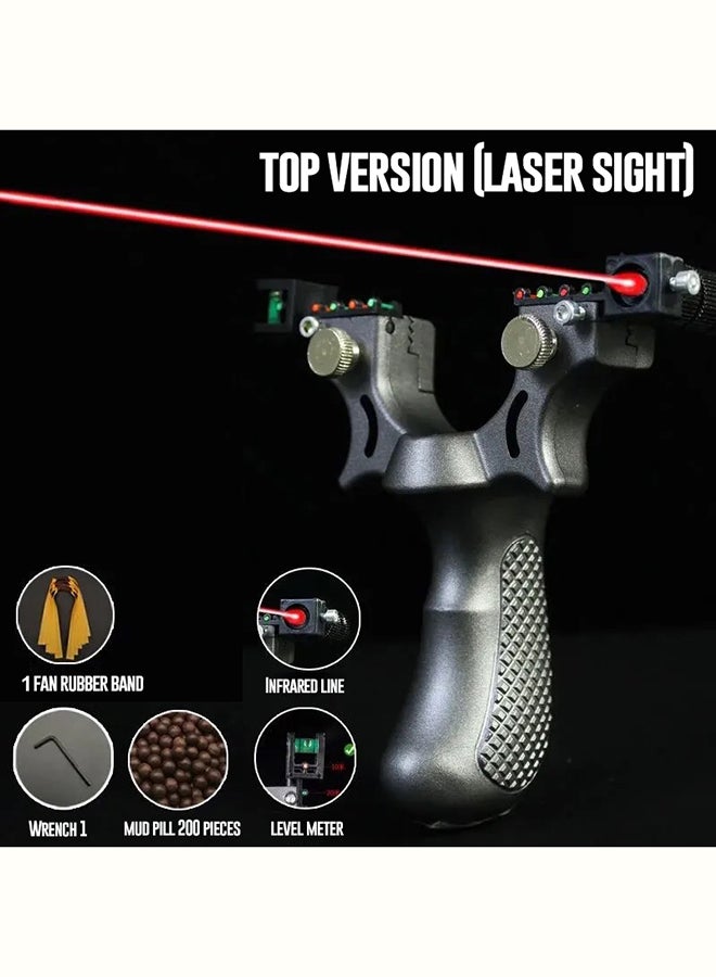 360-degree Rotating Catapult Slingshot With Subframe Laser